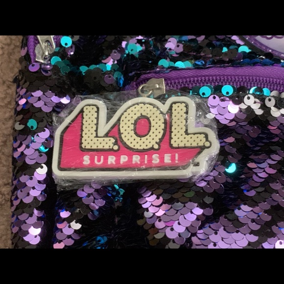 L.O.L. Surprise! Squadgoals Sequin Mini Backpack - Picture 5 of 9